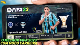 FIFA 14 MOD FIFA 2023 ANDROID COM BRASILEIRÃO A&B E EUROPEUS 100% ATUALIZADO