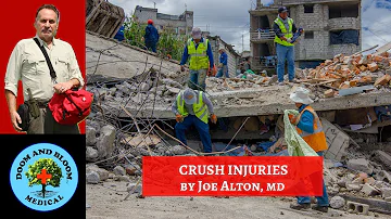 Do you tourniquet a crush injury?