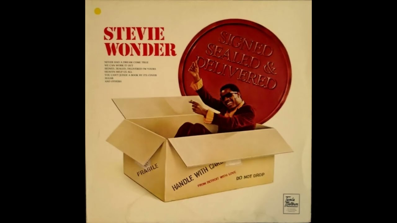 Stevie Wonder - Signed, Sealed, Delivered I'm Yours - YouTube