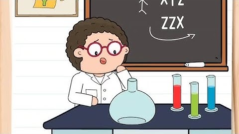 Brain Test 4 Level 384 Solution Walkthrough | Worry must mix the liquids correctly