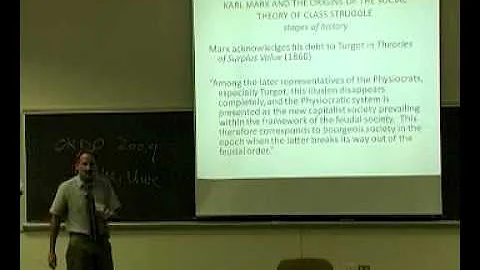 Cameron Weber presents A Critique on Karl Marx