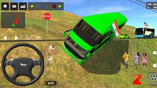 😱🚧Coach Bus Simulator India Off Road Driving🚌⛰️Bus Game Simulator 2025 Gameplay Video #bus part-40 screenshot 4