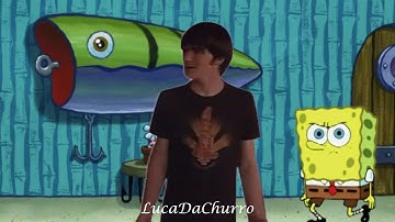 Drake and Josh get stuck in spongbob