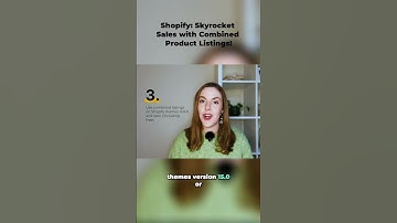 Shopify: Skyrocket Sales With Combined Product Listings!