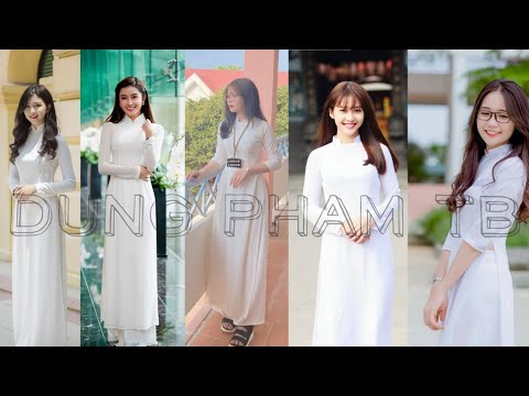 Duyên dáng người mẫu áo dài | Top beautiful