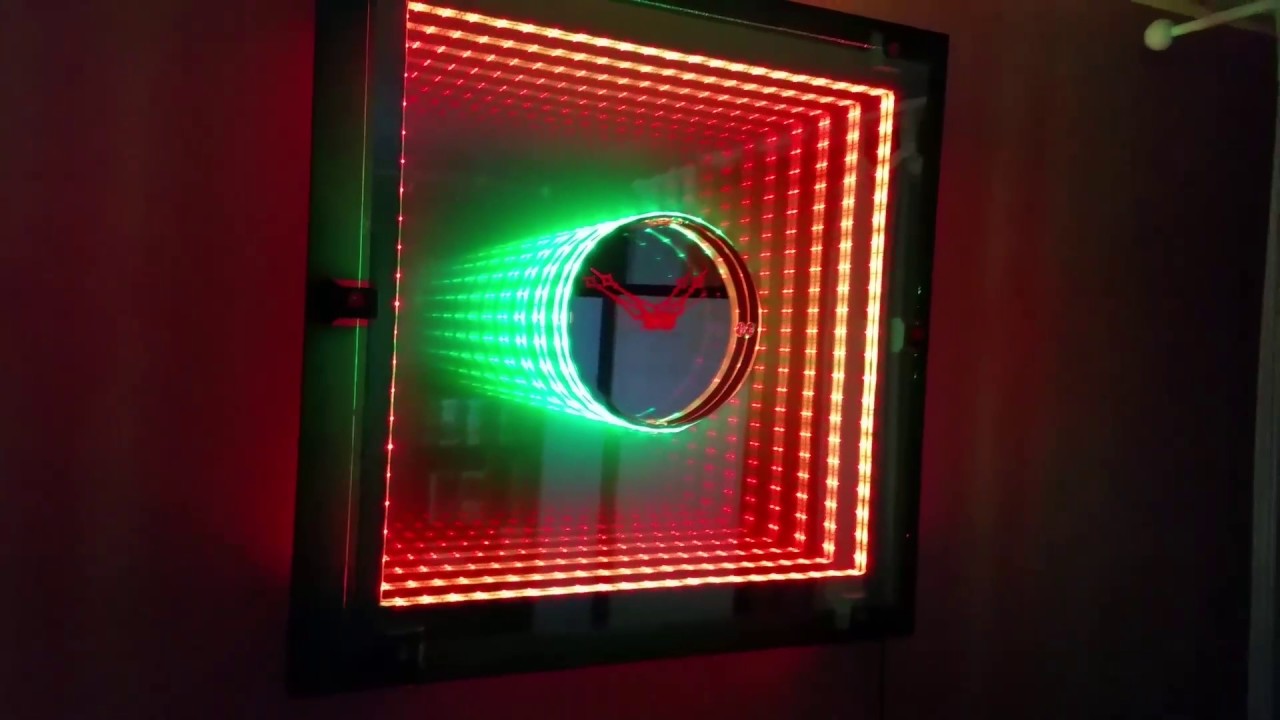 Infinity wall clock YouTube