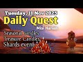 Sky Daily Quest today - Valley of Triumph 11 Nov 2025 | Sky Children of the Light | Sandwichies Ch