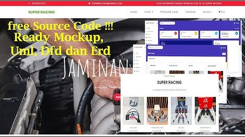 source code aplikasi e-commerce berbasis website