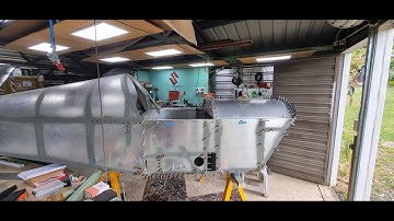 Sonex Waiex B,  Part 18, Seat Pans ,Glare shield and instrument panel start