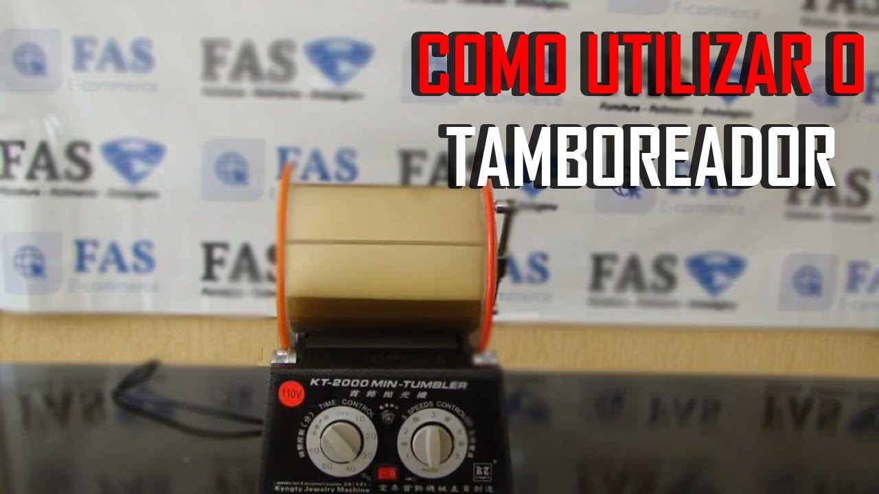 Tamboreador kt 2000 3 litros ,demonstração e como utilizar no polimento
