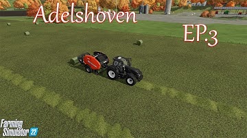 Farming Simulator 22: Baling With Course Play And Auto Drive