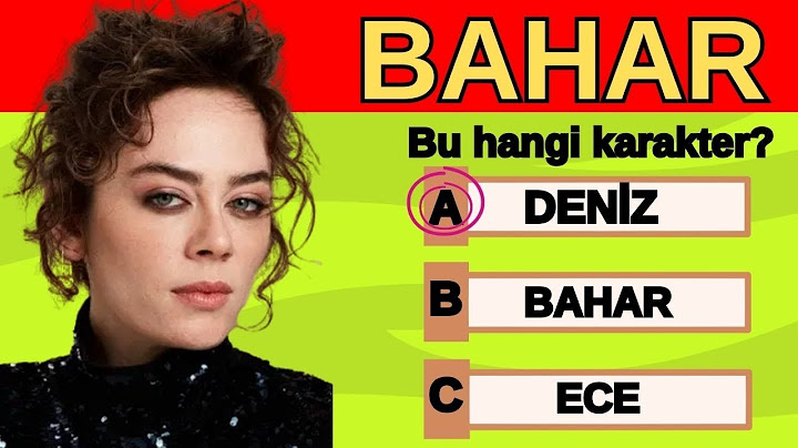 BAHAR Dizi Karakterlerini Tahmin Edebilecek misin?🐥 | Eğlenceli Bulmaca!