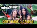 CORTAMOS O CABELO UMA DA OUTRA NESTE DESAFIO | feat. Jaqueline Sobrinho