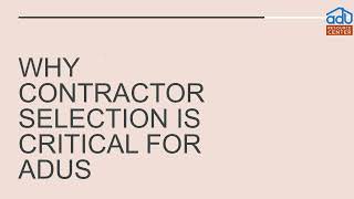 Expert Tips for Selecting a Reliable ADU Contractor | Free ADU Webinar