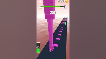 Stack Colors gameplay level 59 shorts