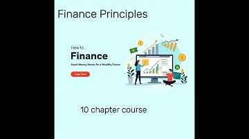 10 Chapter Course - How To.... Finance
