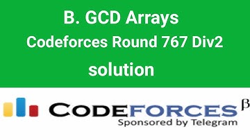 B. GCD Arrays Soluiton | Codeforces Round #767 (Div. 2) | Codeforces Solution | Bangla | C++