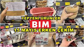 BİME GELDİ HEMEN ALDIK💃BİM 15 MAYIS 2026 CUMA💃/GERÇEK İLK VE TEK ERKEN ÇEKİM❗️/YEPYENİ ÜRÜNLER/