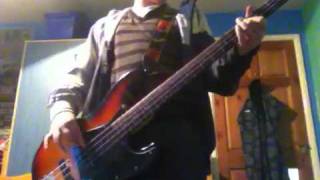 Video thumbnail of "Oasis maried with children bass tutorial"