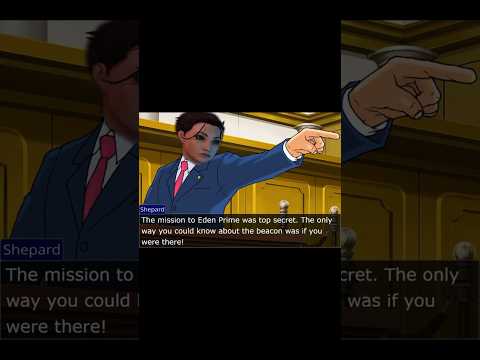 Commander Shepard Is The Best Lawyer #masseffect #videoessay #aceattorney
