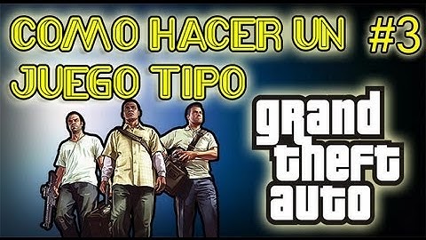 3- como crear un juego tipo gta | crea tu personaje 2/3
