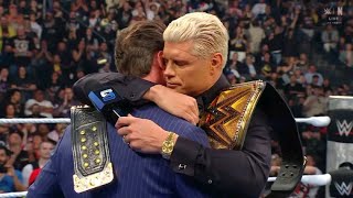Cody Rhodes And CM Punk Full Segment | WWE SmackDown Highlights today