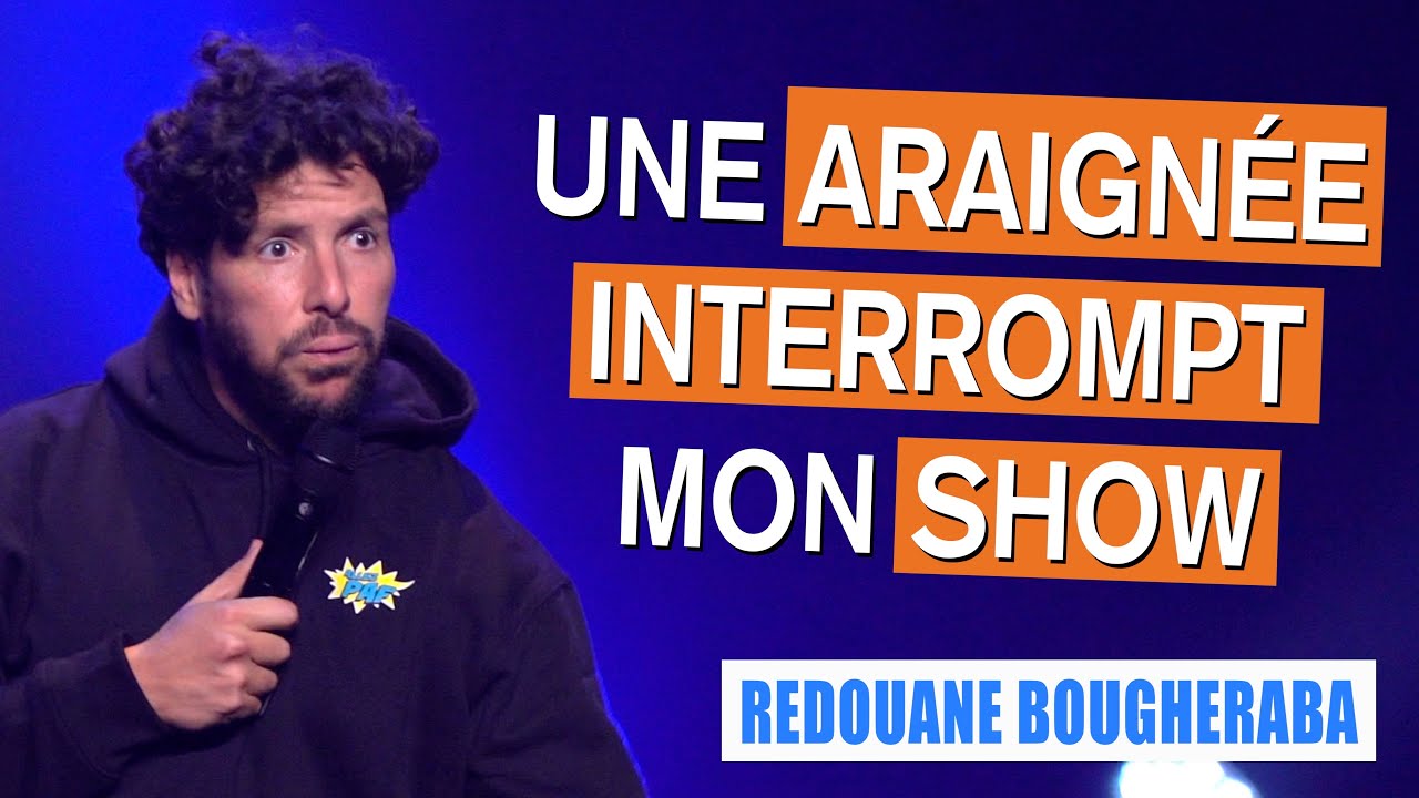 UNE ARAIGNÉE INTERROMPT MON SHOW - REDOUANE BOUGHERABA