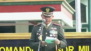 Upacara Hut Ke 77 Tni Kodim 0810 Nganjuk