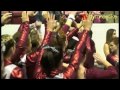 Ashley Sledge sticks an amazing double layout in front of 12000+ fans!