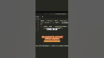 Did you know about this function in python?