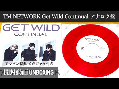 【ニコニコさん。専用】GNU GATEWAYゲートウェイ レディース141 TM NETWORK】Get Wild Continual アナログレコード盤【開封動画