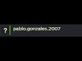 Pablo Gonzalez 2007 Returns