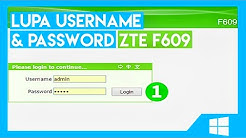 Featured image of post Cara Bobol Wifi Zte F609