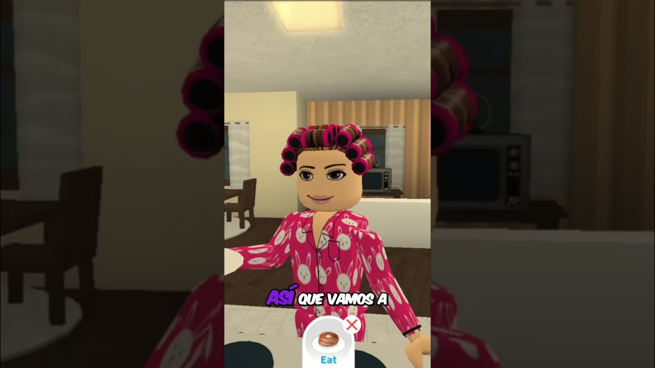 Jugando Bloxburg hace 8 años