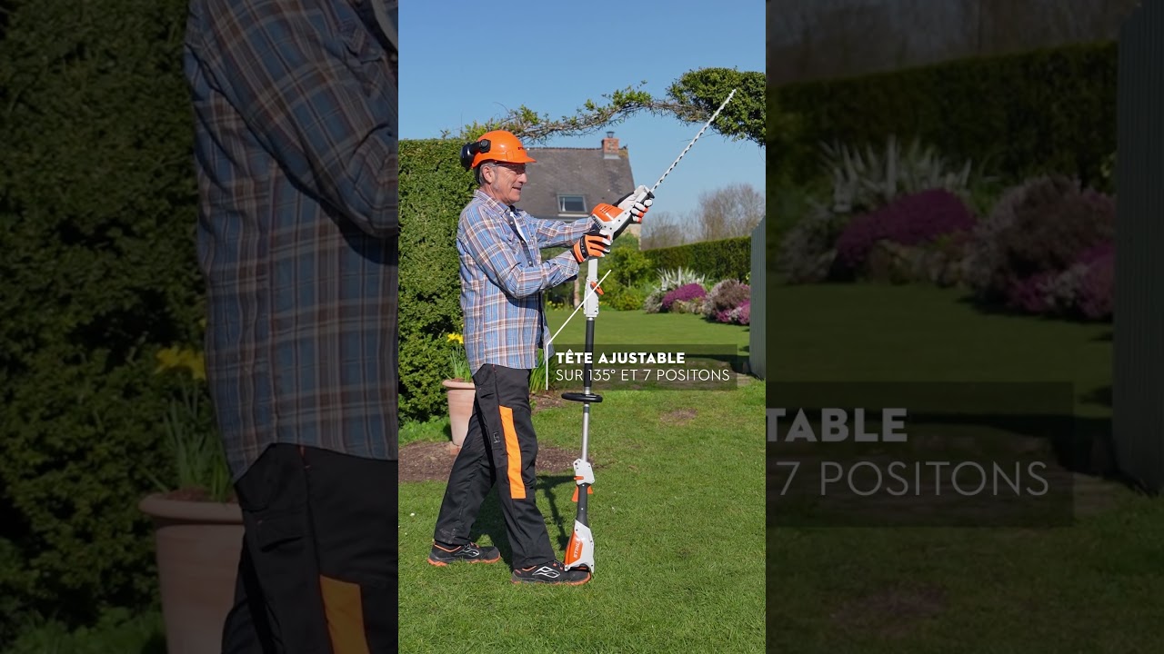 Découvrez le taille-haies sur perche à batterie HLA 56 avec Stéphane Marie | STIHL #stihlfrance