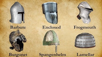 Medieval Helmets Explained - 6 More Iconic Medieval Helmets  (Part 2)