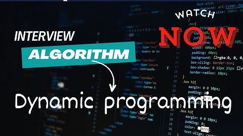 Dynamic Programming | Mastering Dynamic Programming - How to Ace Any DSA coding Interview |