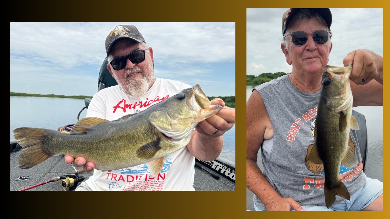 BASS FISHING ON LAKE OKEECHOBEE!!