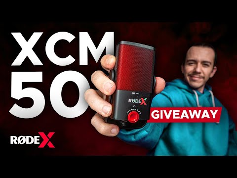 RODE X XCM-50 Compact USB-C Condenser Microphone + GIVEAWAY