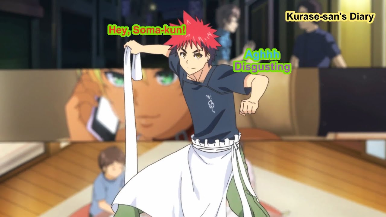 Food Wars! The Fourth Plate || 「一色慧と対峙！ 生死をかけた戦いに挑む創真、驚愕の逆転劇に皆驚愕」|| 食戟のソーマ 神ノ皿 【最高の瞬間】