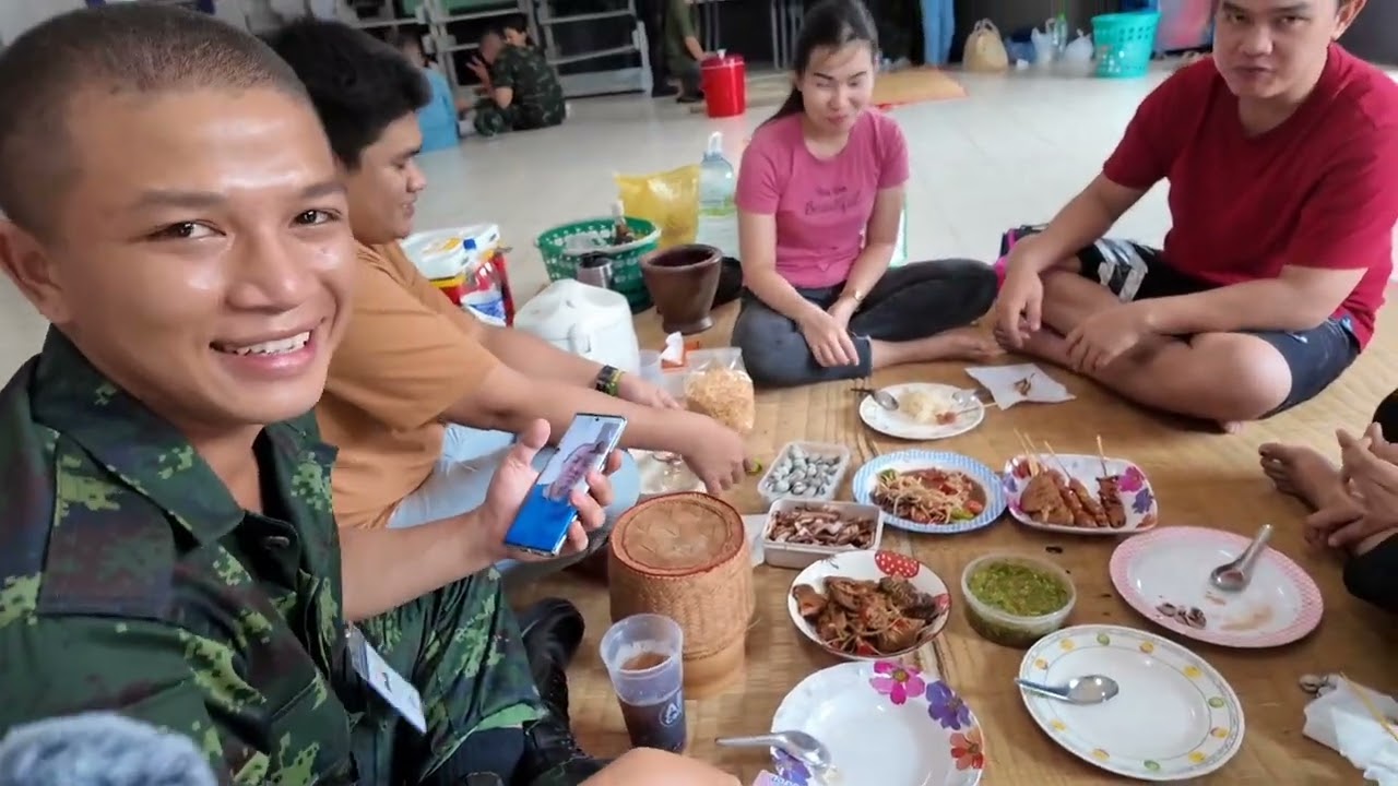 ความอบอุ่นวันเยี่ยมญาติทหารใหม่ผลัด1/67