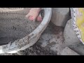 Let's empty tub #cement #satisfying #cementart #viral #clay #sandmentcrushing #