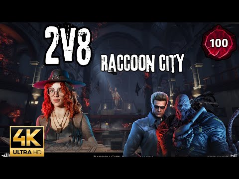 [DBD-4K] - Intense Survivor Gameplay no commentary- 2V8