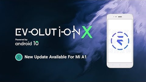 Evolution X 4.5 Android 10 Review on Mi A1