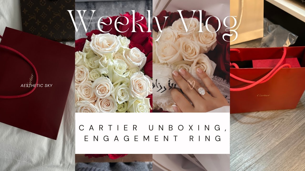 Cartier Unboxing & IM ENGAGED 