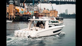 Boston Whaler 420 Outrage fitted with Quick gyro