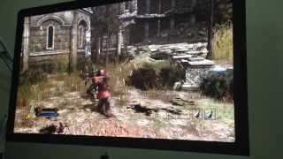 iMac 27" Late 10.2013 LOTR War in the North Gameplay