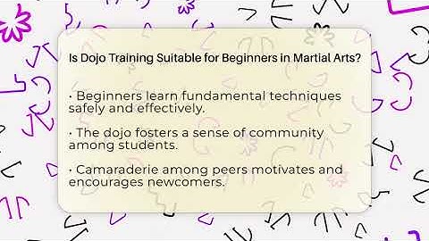 Is Dojo Training Suitable for Beginners in Martial Arts? - Fighting Arts Lab