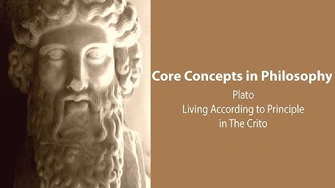 Plato, Crito | Socrates on Living According to Principle | Philosophy Core Concepts