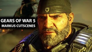 Gears Of War 5 - All Marcus Fenix Cutscenes (GEARS 5)